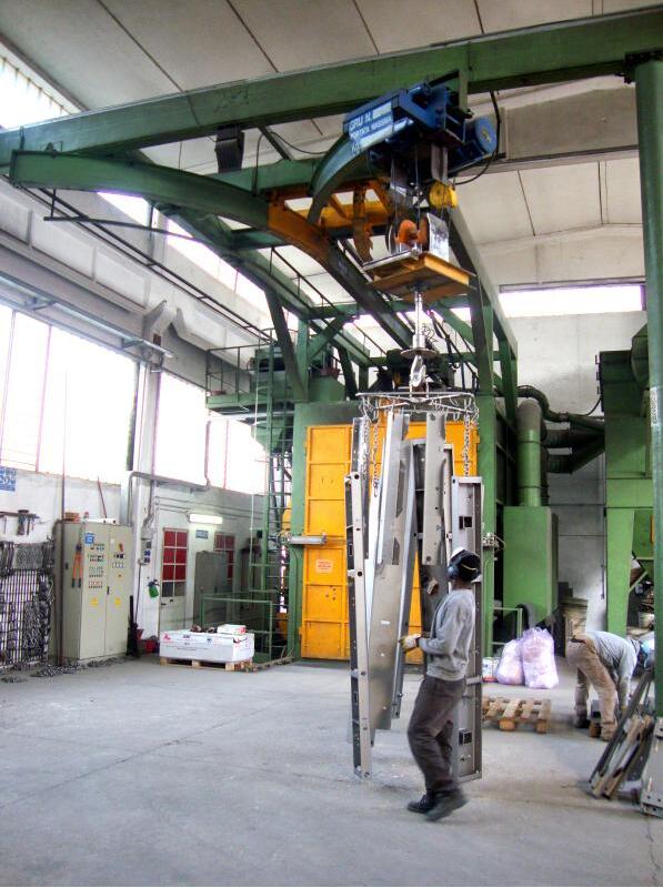 拋丸機拋頭晃動怎么辦