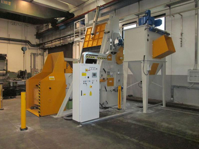 拋丸機履帶怎么更換