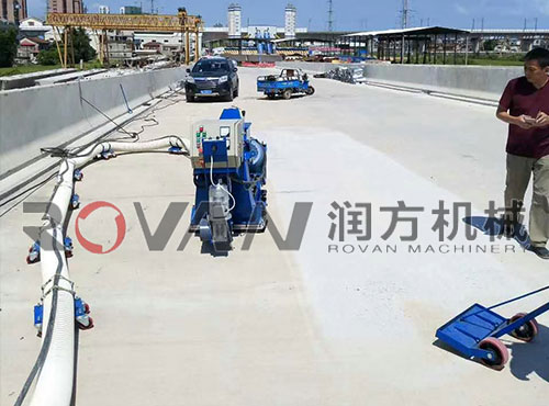 路面拋丸機(jī)清理混凝土